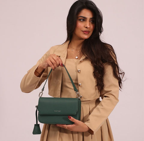 Fascin Green Flap Bag Fascin Green Flap Bag