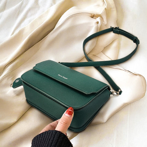 Fascin Green Flap Bag