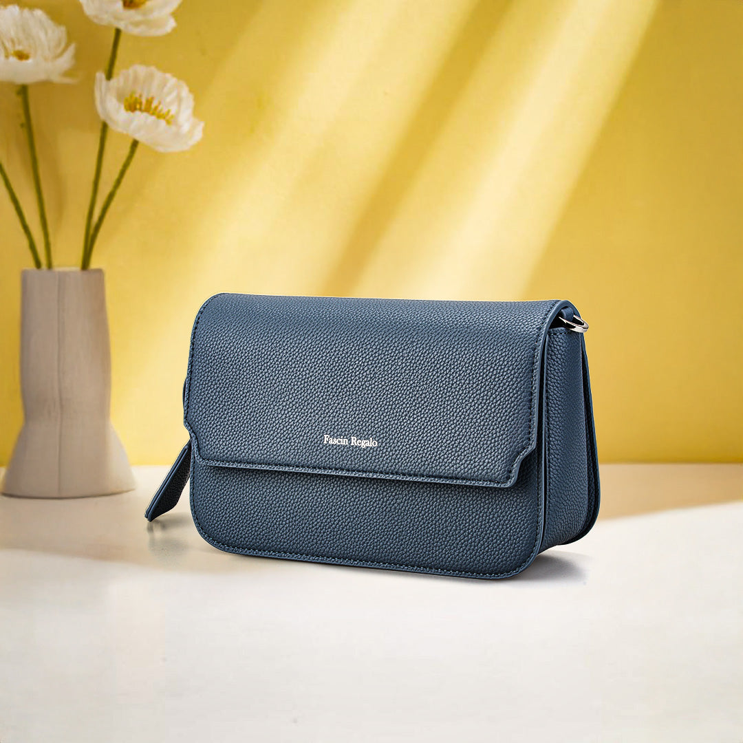 Fascin Blue Flap Bag