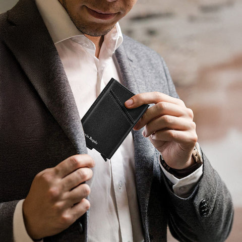 Black Pop up Cardholder