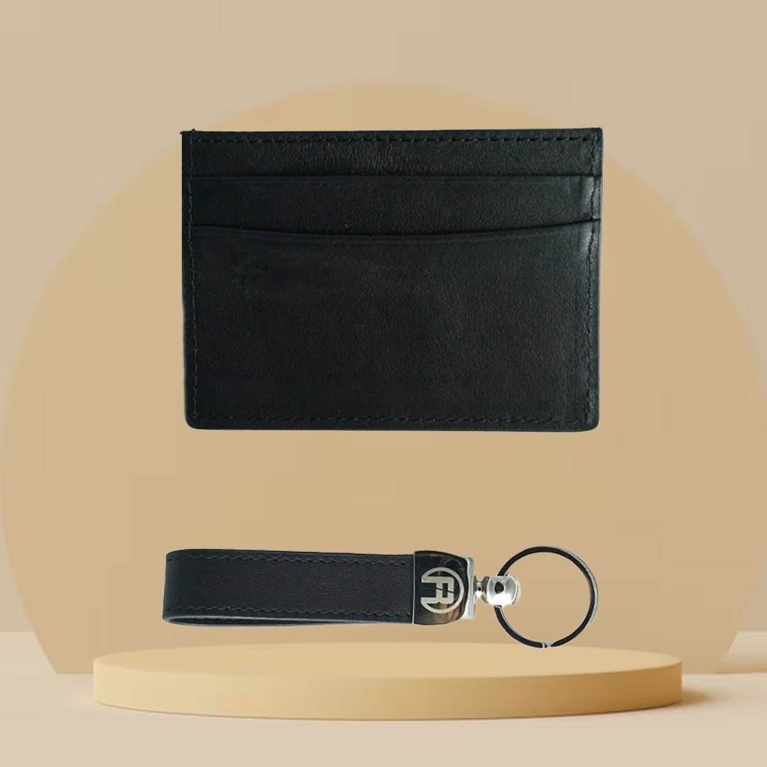 Set of Two  ( Cardholder + Keychain )