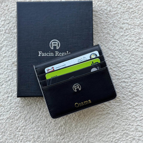 Black & Grey Flip Wallet