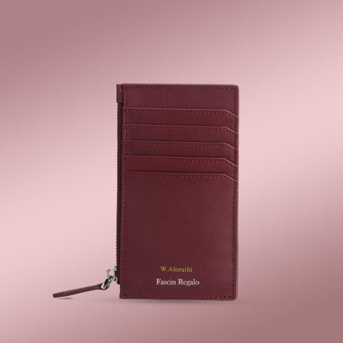 Maroon Long Cardholder