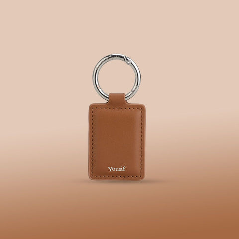 Brown Rectangle KeyChain