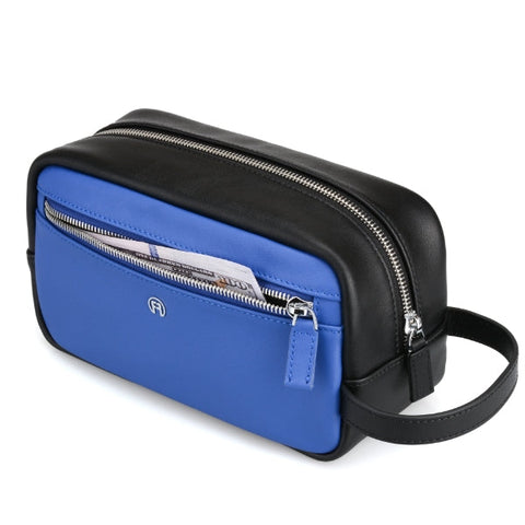 Blue & Black Dopp Kit