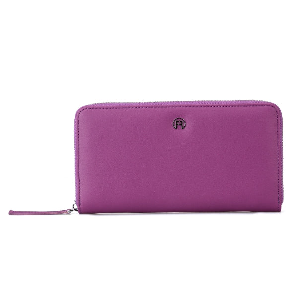 Purple Zip Wallet