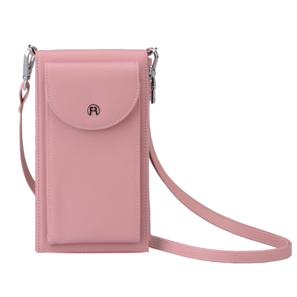 Pink Crossbody Wallet